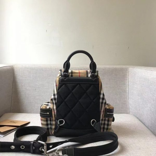 Burberry's small plaid backpack 8773 7