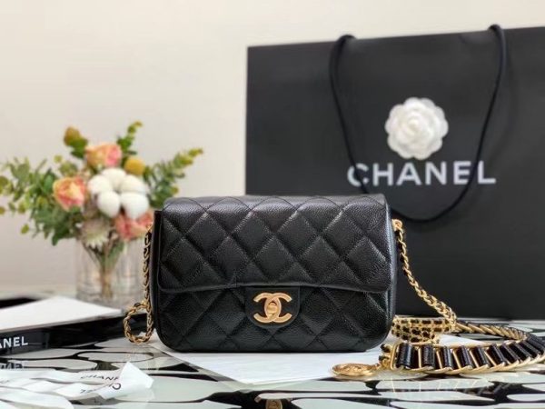 CHANEL SMALL FLAP BAG WITH CHAIN 99065 1