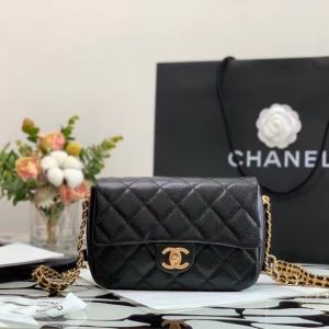 CHANEL SMALL FLAP BAG WITH CHAIN 99065 9
