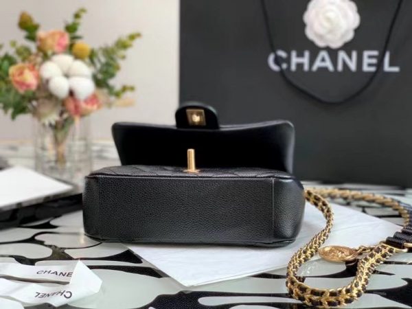 CHANEL SMALL FLAP BAG WITH CHAIN 99065 5