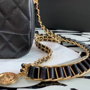 CHANEL SMALL FLAP BAG WITH CHAIN 99065 11