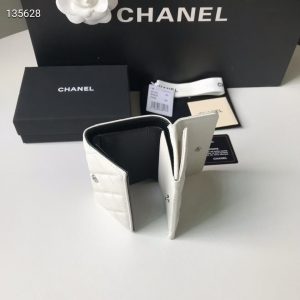 CHANEL | Small Flap Wallet White AP1963 13