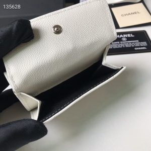 CHANEL | Small Flap Wallet White AP1963 15