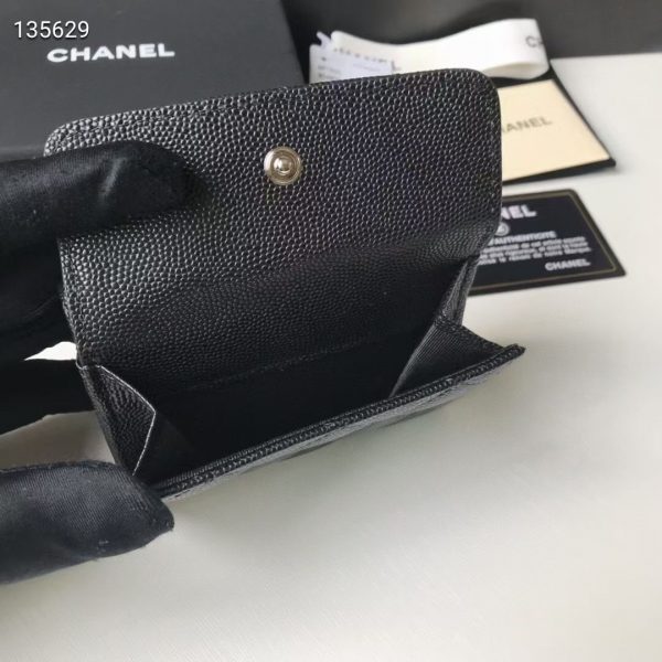 CHANEL | Small Flap Wallet black AP1963 7