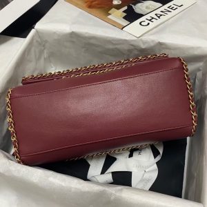 CHANEL bag red AS2396 13