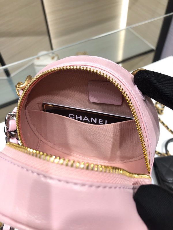 Chanel 19 Clutch With Chain Ridescent Calfskin 2