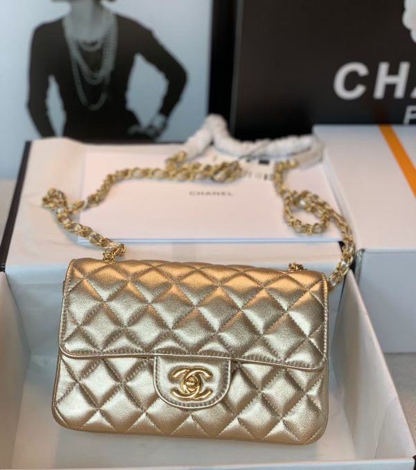 Chanel Cf20 gold 1