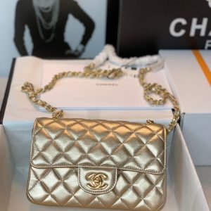 Chanel Cf20 gold 10