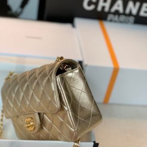 Chanel Cf20 gold 12