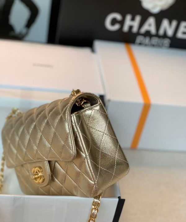 Chanel Cf20 gold 5