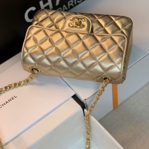 Chanel Cf20 gold 14