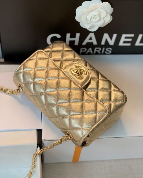 Chanel Cf20 gold 8