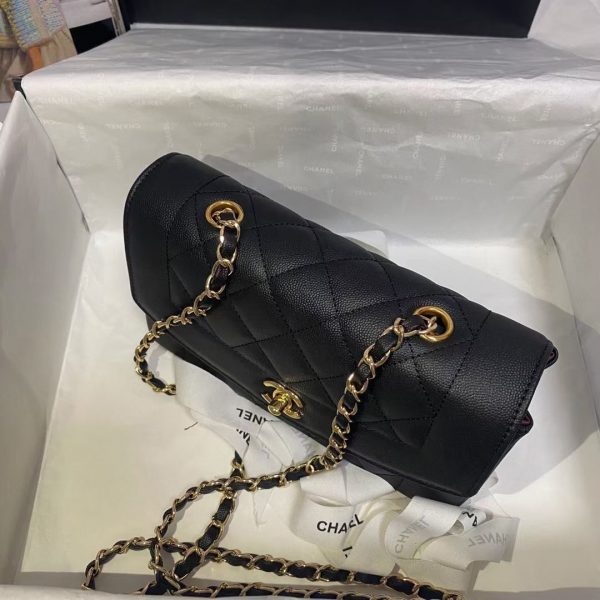 Chanel Flap Original Caviar Leather Shoulder Bag AS1488 2