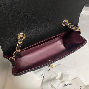 Chanel Flap Original Caviar Leather Shoulder Bag AS1488 13