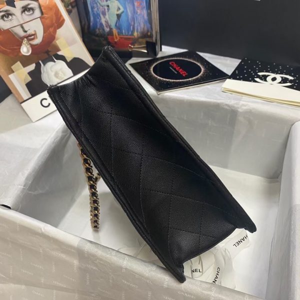 Chanel Grained Calfskin Large Shopping Bag AS2360 black 2