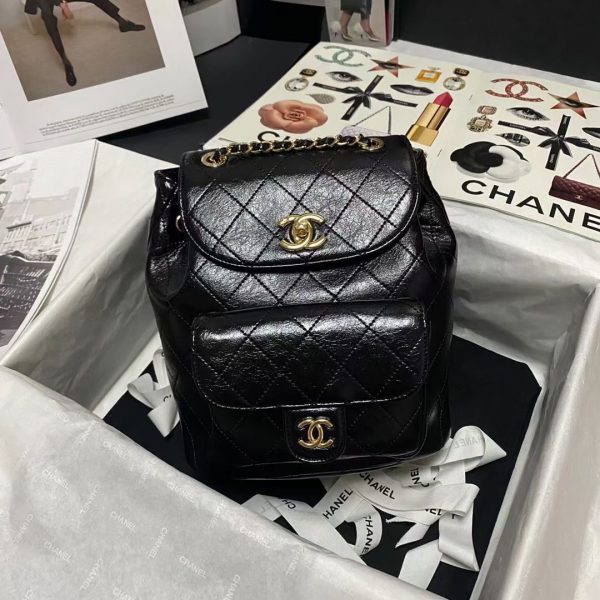 Chanel NEW Duma 20C backpack black AS1372 1
