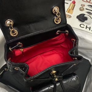 Chanel NEW Duma 20C backpack black AS1372 11