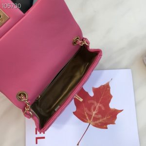 Chanel Runway Pink Square Mini Flap Pearl Crush Bag AS1786 B02916 10
