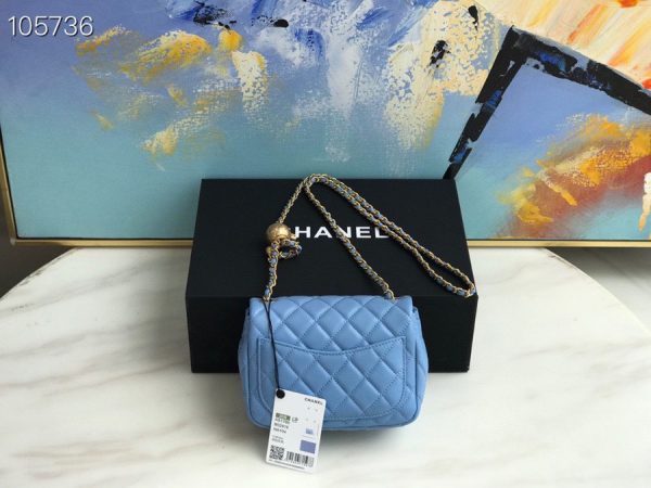 Chanel Runway Square Mini Flap Pearl Crush Bag AS1786 B02916 5