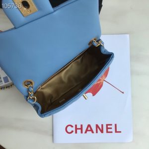 Chanel Runway Square Mini Flap Pearl Crush Bag AS1786 B02916 13