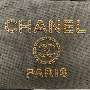 Chanel Large Capacity beach bag handbag 66941 black 13