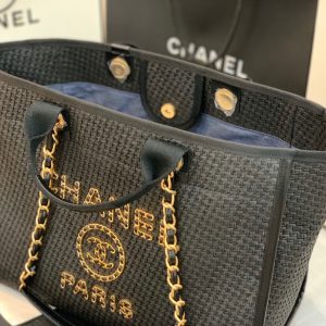 Chanel Large Capacity beach bag handbag 66941 black 15