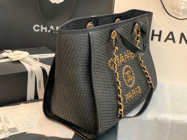 Chanel Large Capacity beach bag handbag 66941 black 8