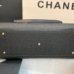 Chanel Large Capacity beach bag handbag 66941 black 17