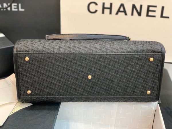 Chanel Large Capacity beach bag handbag 66941 black 9