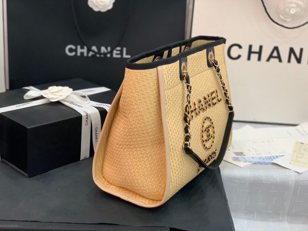 Chanel large capacity beach bag handbag 67001 6
