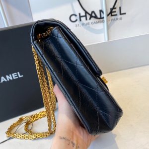 Chanel mini 2.25 handbag AS1961 black 14