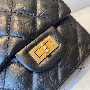 Chanel mini 2.25 handbag AS1961 black 15