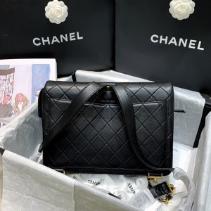 Chanel vintage jumbo backpack 10