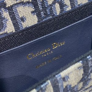 Dior 30 Montaigne Nano Oblique beige x black Bag 12