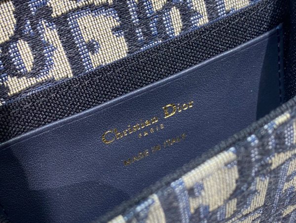 Dior 30 Montaigne Nano Oblique beige x black Bag 3