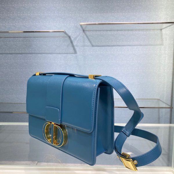 Dior 30 Montaigne size 24 deep blue Bag 9