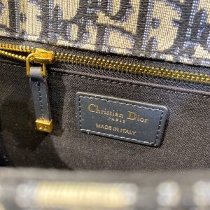 Dior 30 Montaigne size 25 black x grey 9208 Bag 11