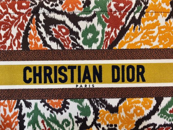 Dior Book Tote Colorful yellow size 36 Bag 5