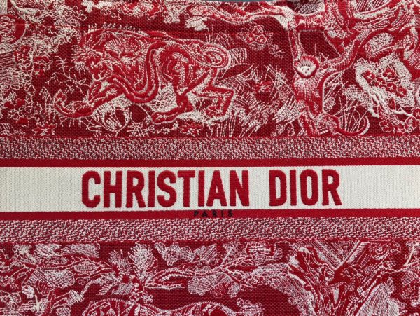 Dior Book Tote Reverse size 41 red tiger Bag 4