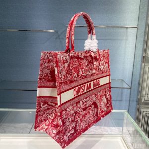 Dior Book Tote Reverse size 41 red tiger Bag 16