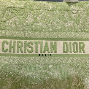 Dior Book Tote size 36 fresh grass green Bag 15