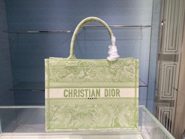 Dior Book Tote size 36 fresh grass green Bag 1