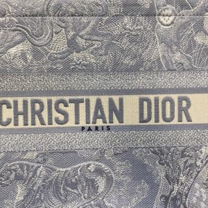 Dior Book Tote size 36 grey tiger Bag 17
