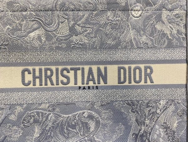 Dior Book Tote size 36 grey tiger Bag 8