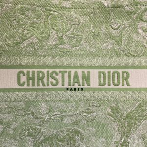 Dior Book Tote size 41 fresh grass green Bag 14