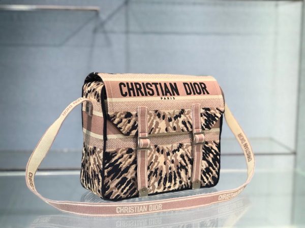 Dior Camp Maria Grazia Chiuri size 28 pink Bag 1