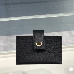 Dior Card size 11 black 2058A Wallet 19