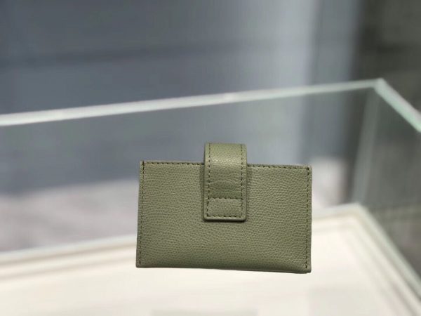 Dior Card size 11 dark olive green 2058A Wallet 3