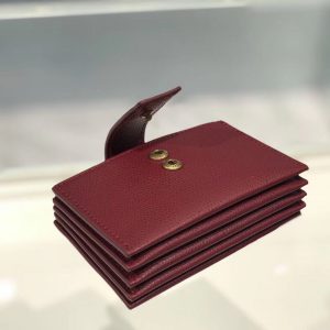Dior Card size 11 dark red 2058A Wallet 14