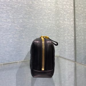 Dior Caro Zipper size 15 black Handbag 17